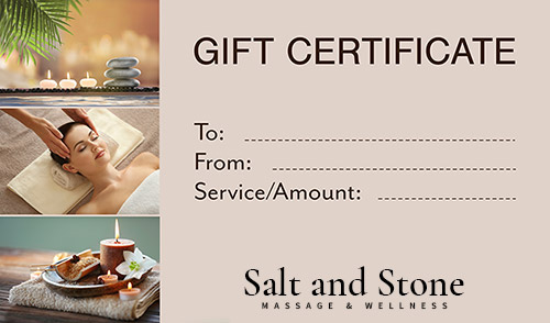 A gift certificate